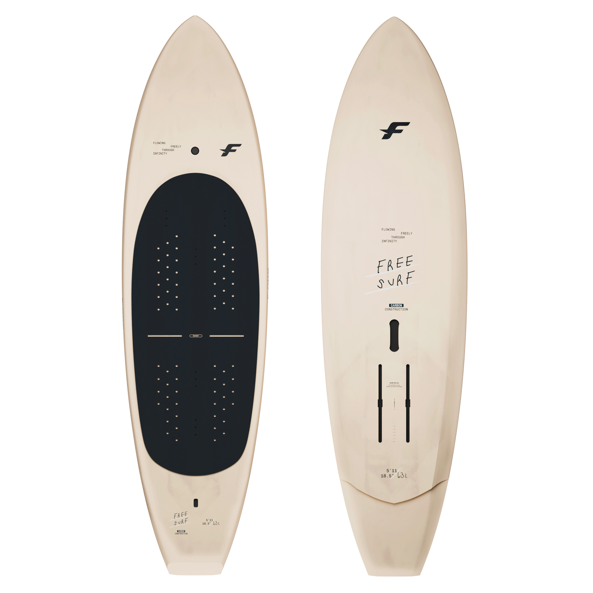 ROCKET FREE SURF CARBON