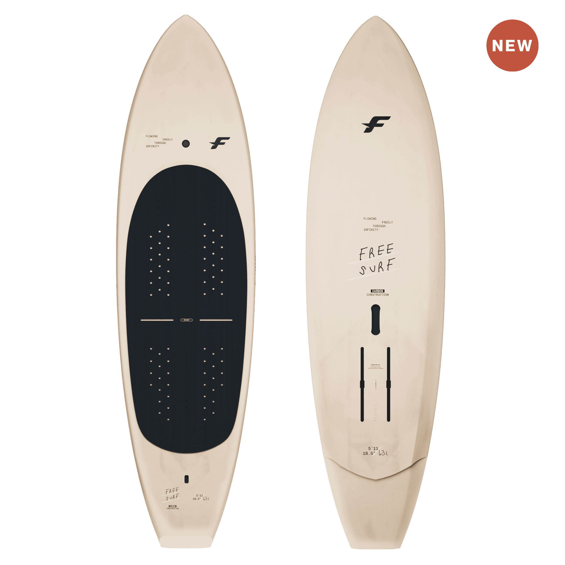 ROCKET FREE SURF CARBON